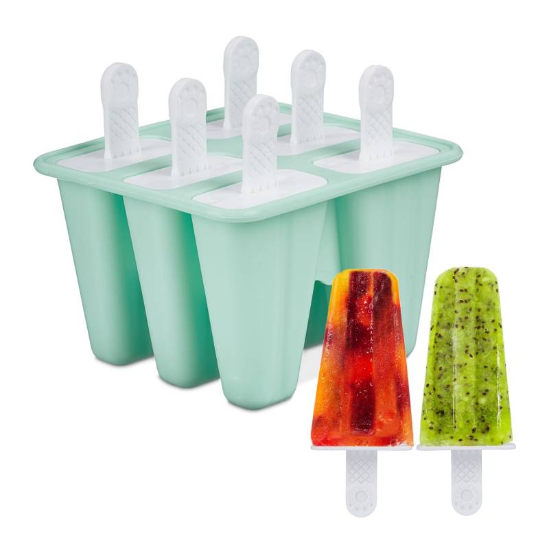 6 silikoninės ledų formelės0