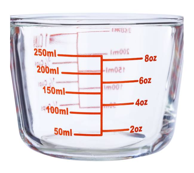 250 ml stiklinis matavimo ąsotėlis7