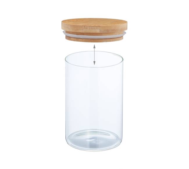 3 laikymo stiklainių su dangteliu rinkinys 800 ml5
