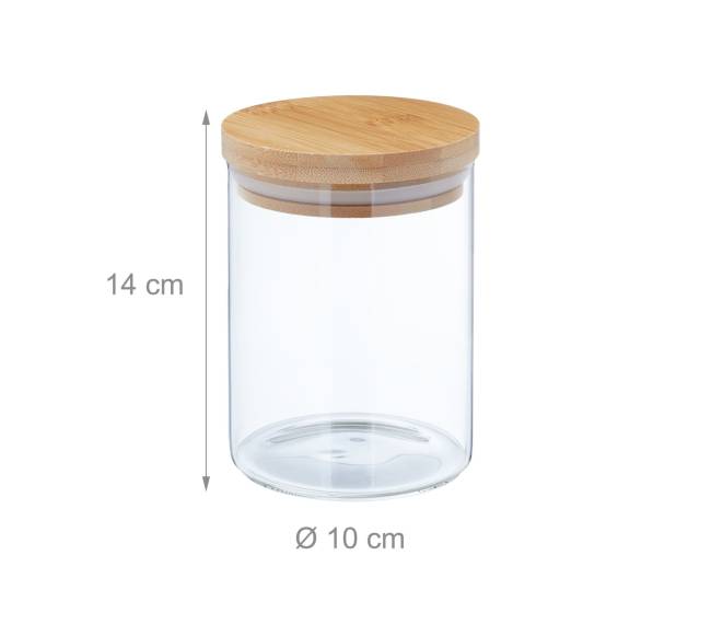 4 laikymo stiklainių su dangteliu rinkinys 750 ml3