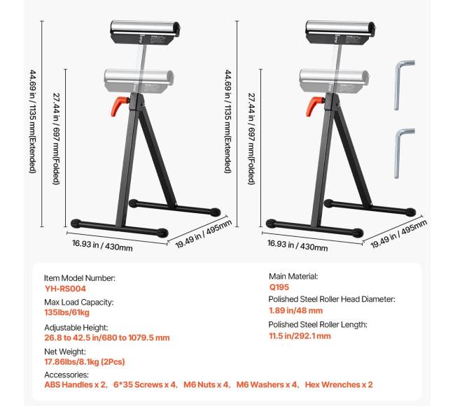 2 dalių medienos apdirbimo ritinių stovai5
