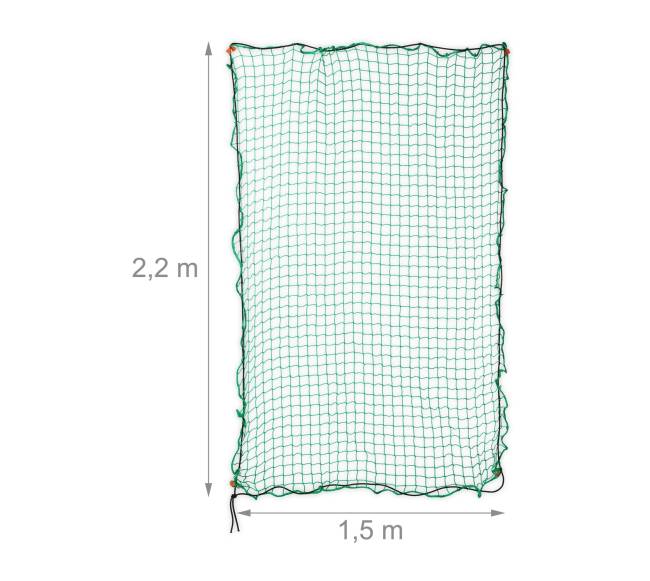 Priekabos ir bagažo tinklas 1,5 x 2,2 m3