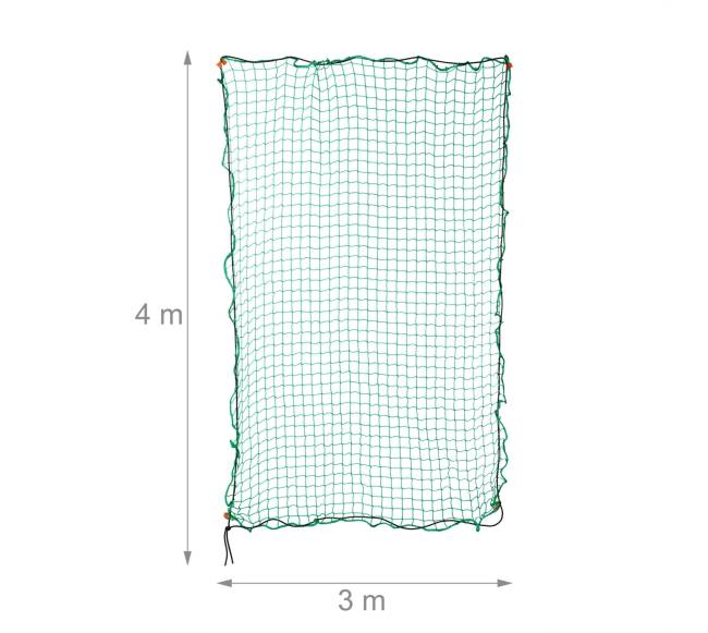 Priekabos ir bagažo tinklas 3 x 4 m3