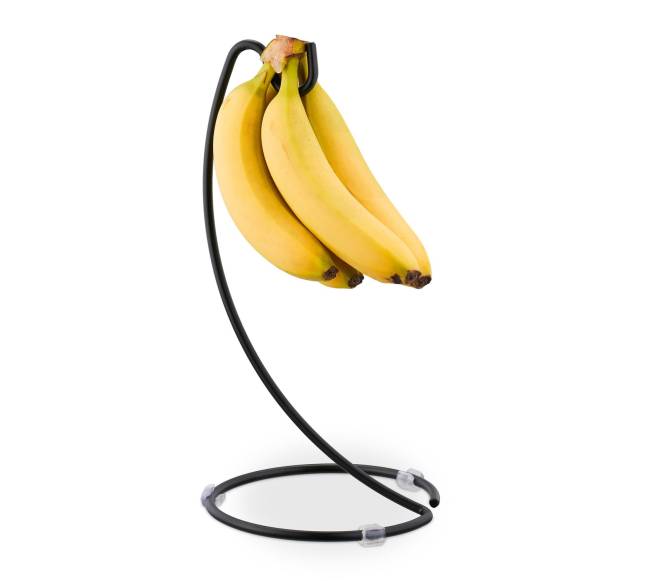 Juodas bananų stovas0