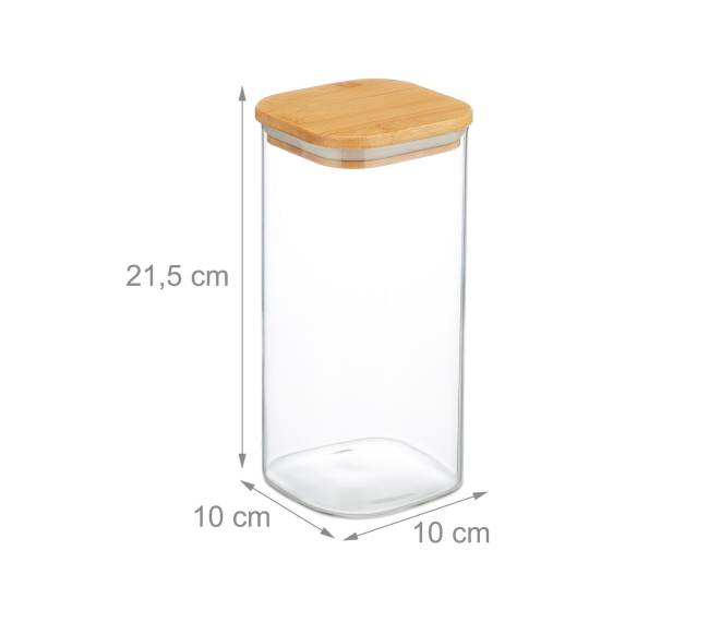 3 laikymo indelių su dangteliais rinkinys 1500 ml3