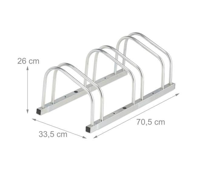 Metalinis dviračių stovas 3 dviračiams3