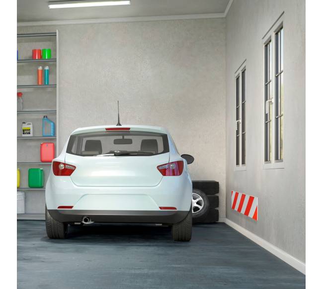 2x automobilio durelių apsauga garažui4