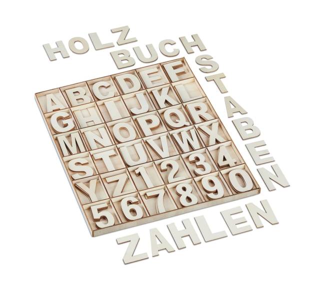 144 dalių medinių raidžių ir skaičių rinkinys0