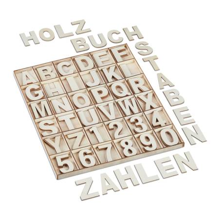 144 dalių medinių raidžių ir skaičių rinkinys0
