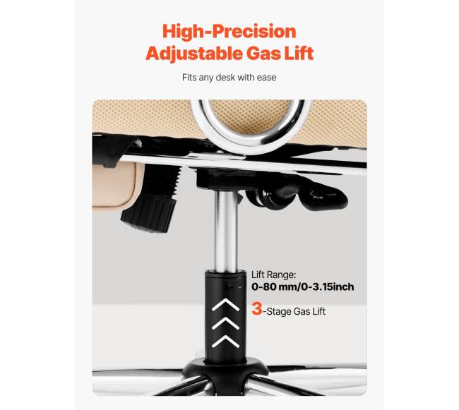 Vadovo biuro kėdė su atrama kojoms ir nuimamomis rankenomis5