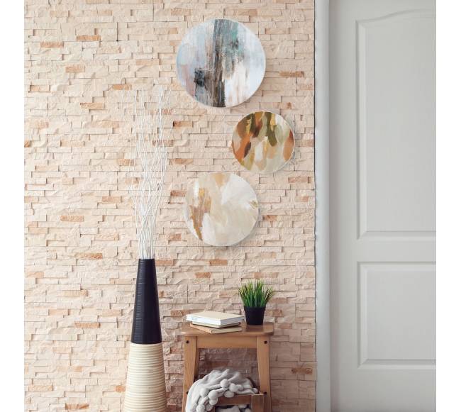 Apvalių drobių rinkinys iš 6 vnt.4