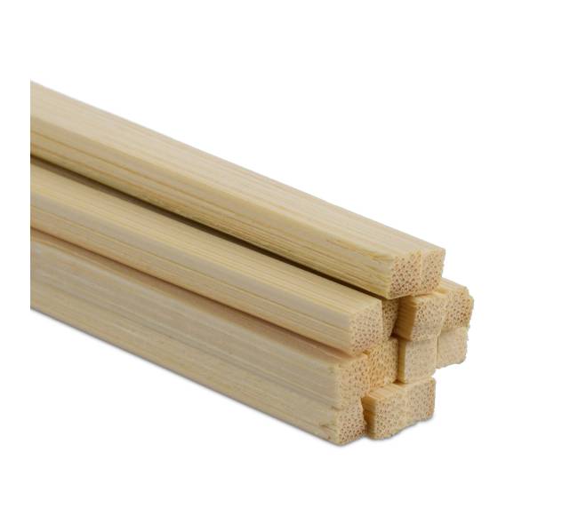 200 kvadratinių bambuko pagaliukų rinkinys 30cm4