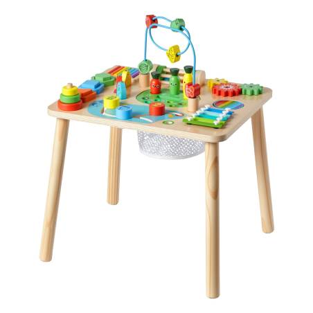 Montessori veiklų stalas vaikams 1–3 m.0
