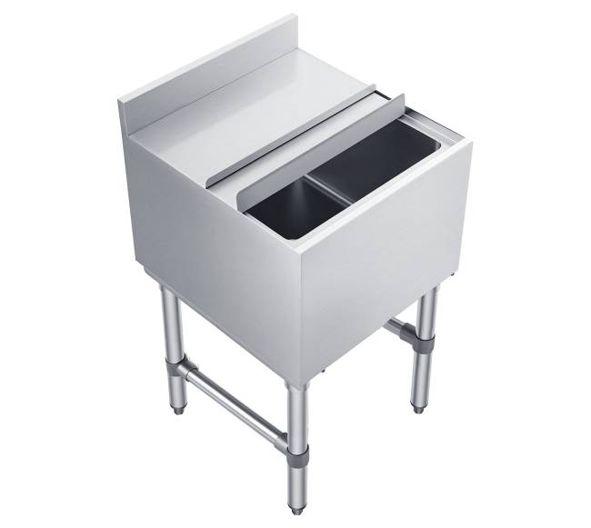 Komercinė ledo dėžė 46,7 l, nerūd. plieno0