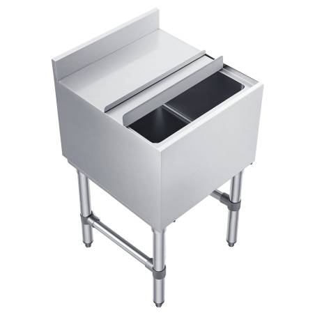 Komercinė ledo dėžė 46,7 l, nerūd. plieno0