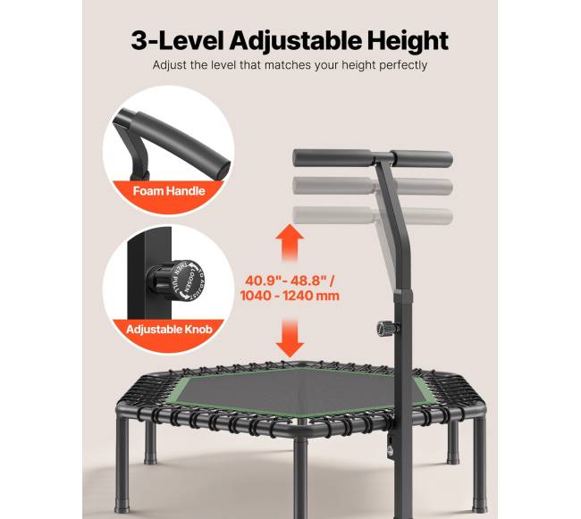 Mini tramplynas 1385 mm su rankena3