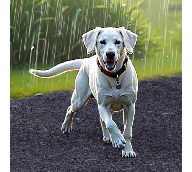 Guminių mulčių rulonas kraštovaizdžiui 3x0,11 m7