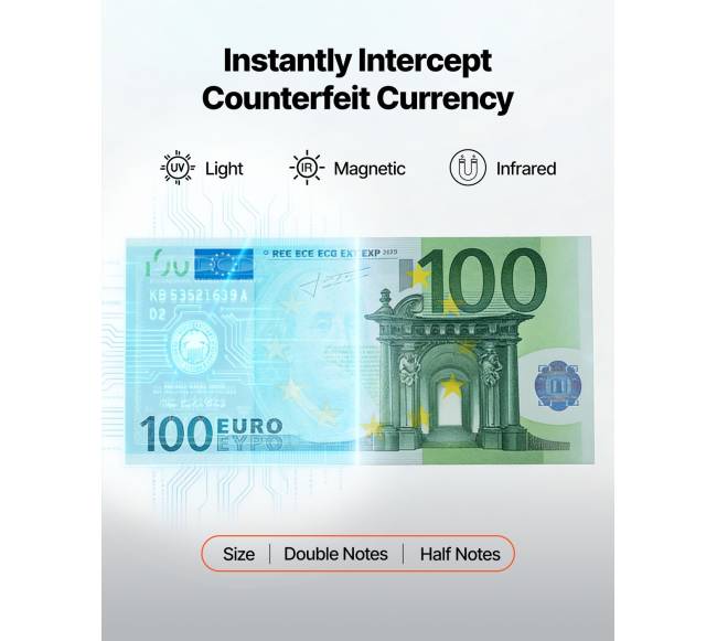 Pinigų skaičiavimo aparatas 1200 banknotųmin.2