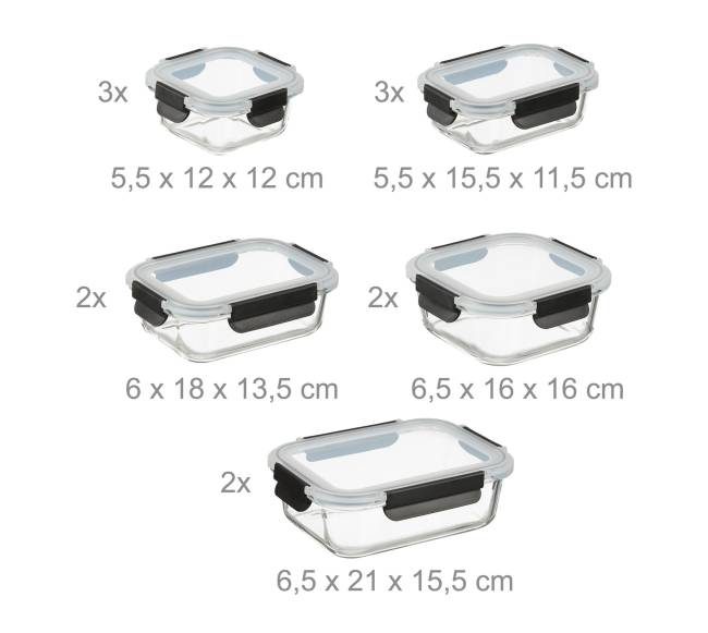 12 stiklinių maisto laikymo indų rinkinys3