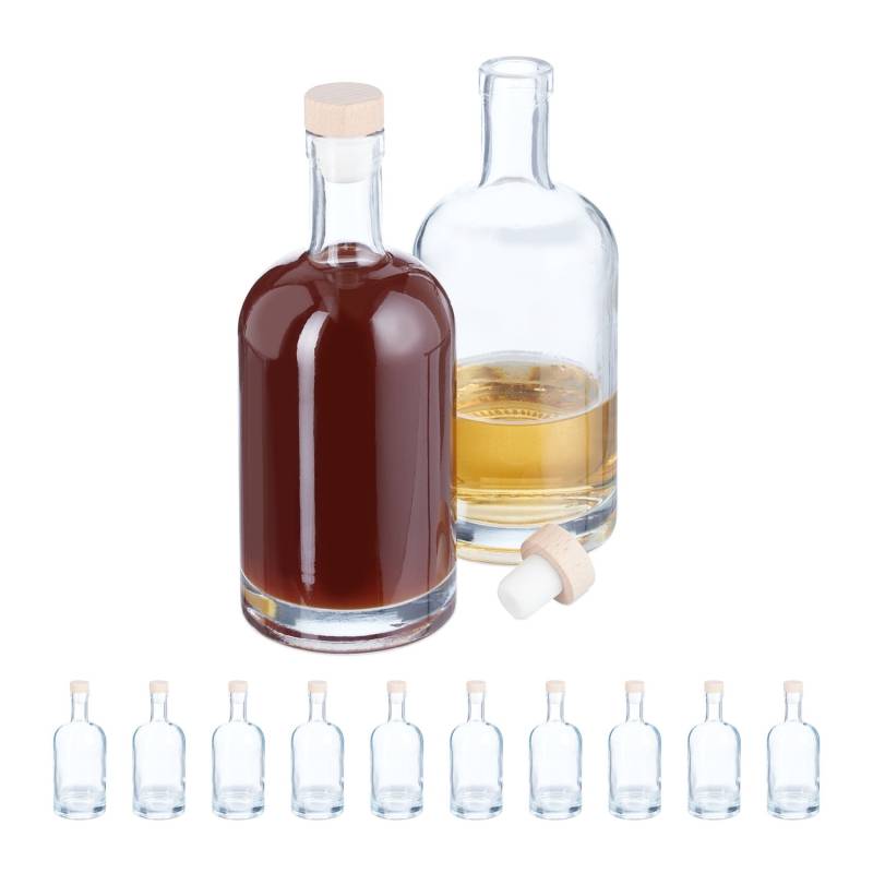 12 stiklinių butelių rinkinys 500 ml0