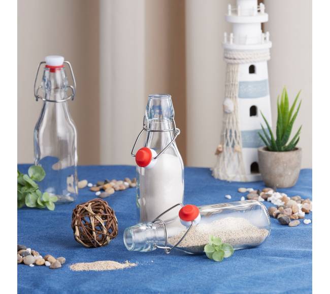 6 užspaudžiamų butelių rinkinys 250 ml2
