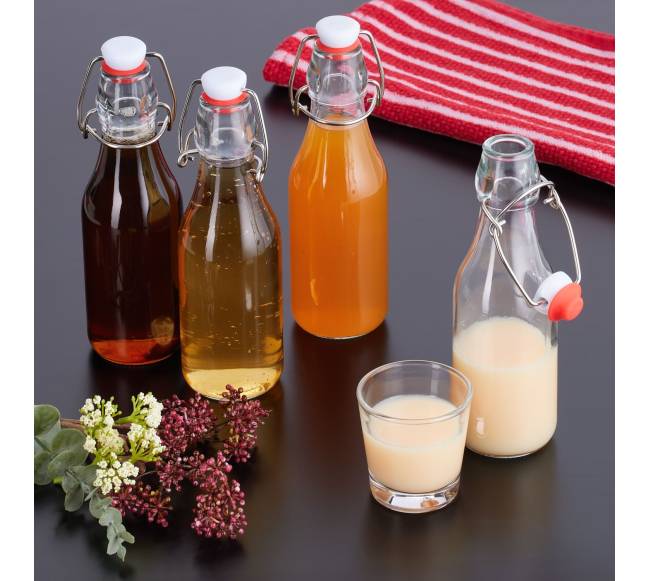 24 svirtele uždaromų buteliukų rinkinys 250 ml1