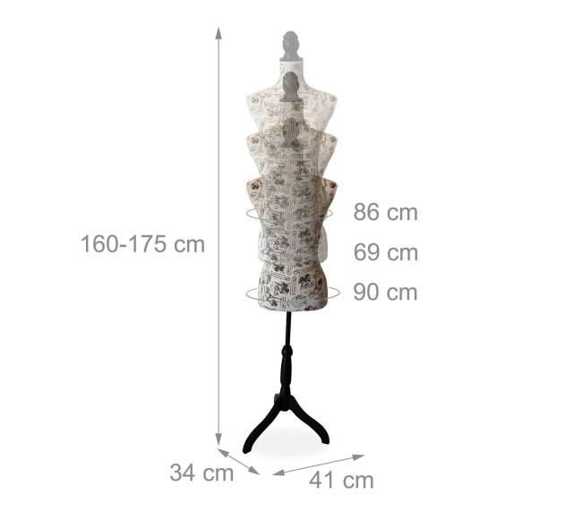 Moteriškas siuvimo manekenas 36383