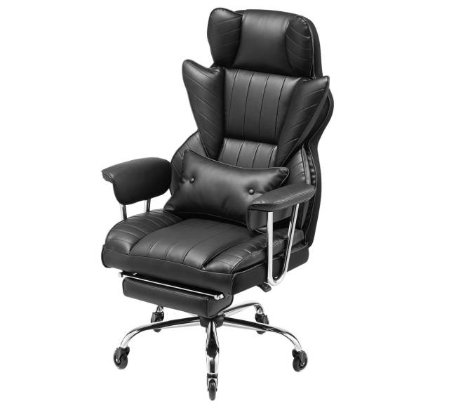 Direktoriaus kėdė su kojų atrama ir nuimamais porankiais10