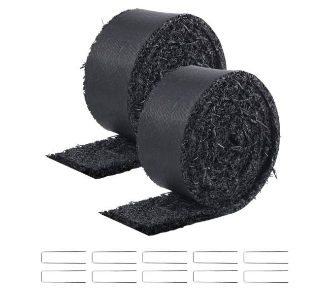 2 ritinėliai gumos mulčo landšaftui0