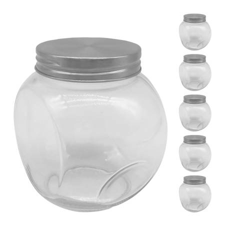 6x saldumynų indeliai, 480 ml0