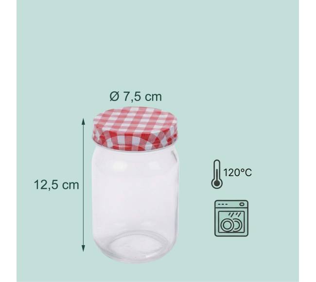 400 ml užsukamų uogienių stiklainių rinkinys3