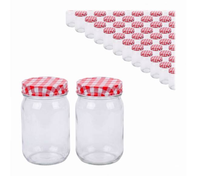 400 ml užsukamų uogienių stiklainių rinkinys8