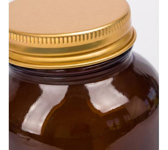 Gintarinio stiklo indeliai, 5 vnt. rinkinys, 250 ml5