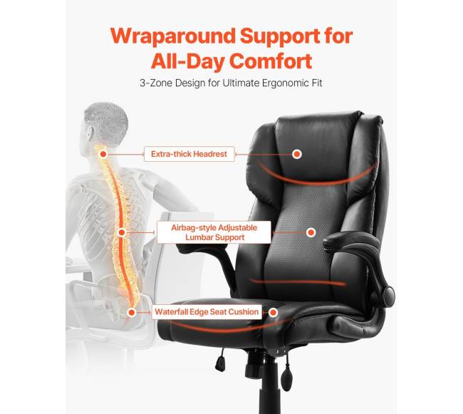 Vadovo kėdė su juosmens atrama1