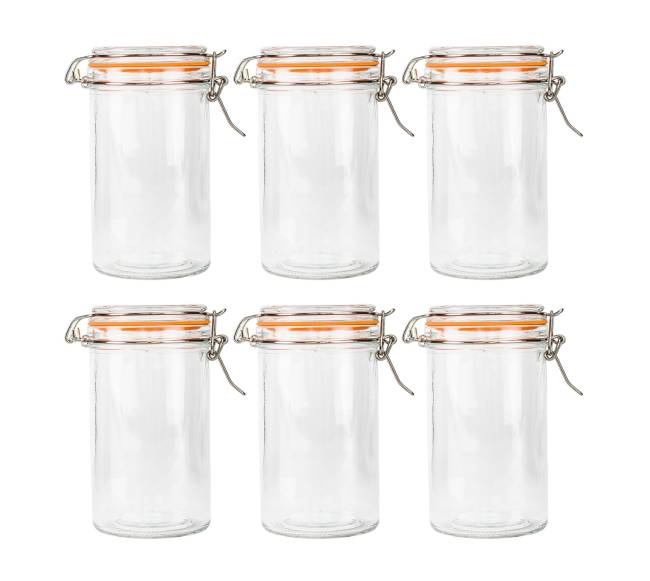 6 konservavimo stiklainių rinkinys, 500 ml8