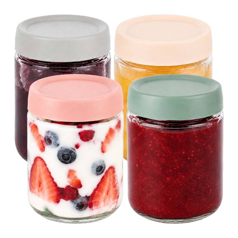4 uogienių stiklainių rinkinys, 450 ml0