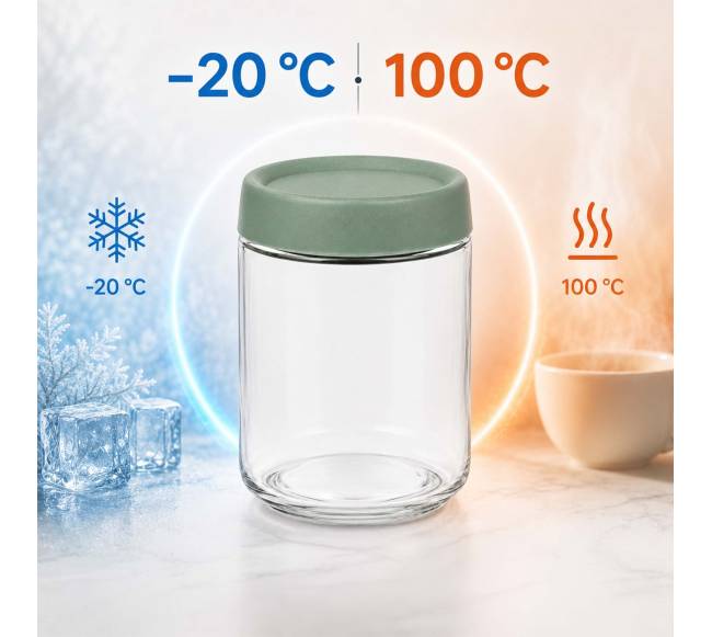 4 uogienių stiklainių rinkinys, 450 ml2