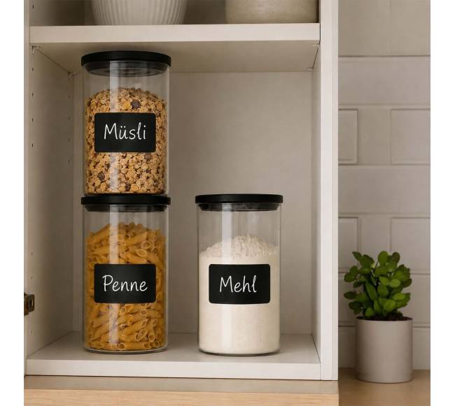 3x laikymo stiklainiai, 1200 ml2