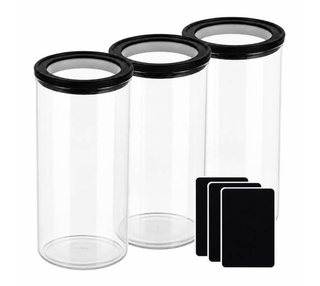 3x laikymo stiklainiai, 1200 ml7