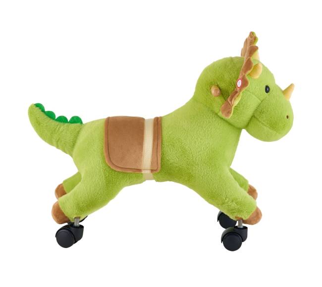 Vaikiškas jojamas dinozauras su ratukais10
