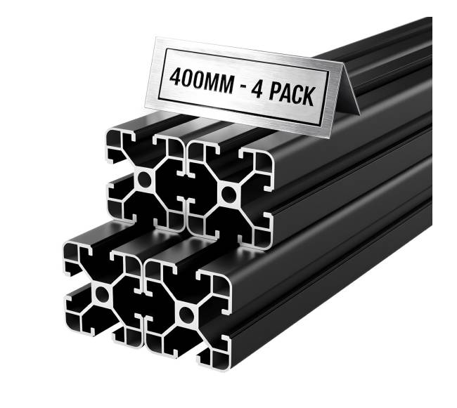 4 vnt. 4040 aliuminio profilis, 400 mm0