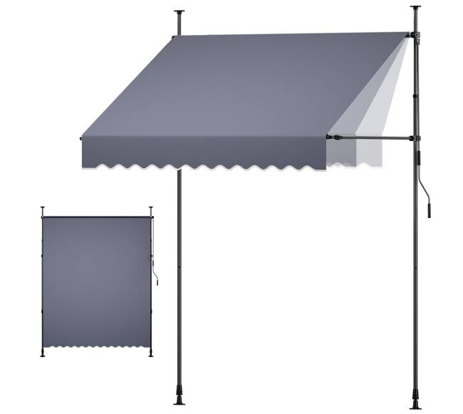 Rankinė ištraukiama markizė, 200 cm0