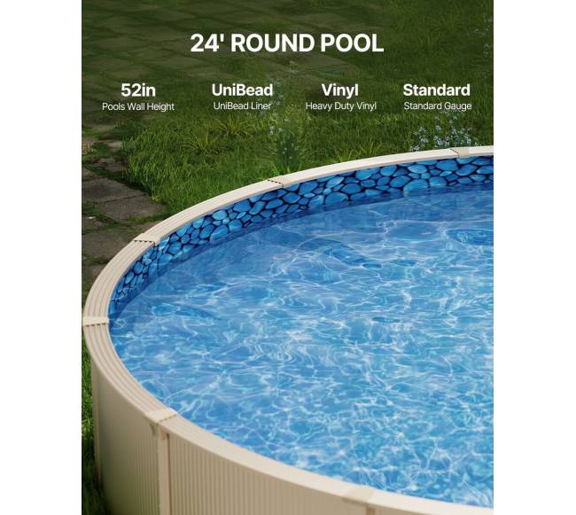 Apvalus baseino įdėklas su unibead stiliumi1