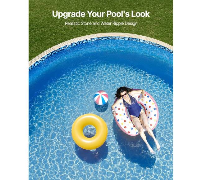 Apvalus baseino įdėklas su unibead stiliumi5