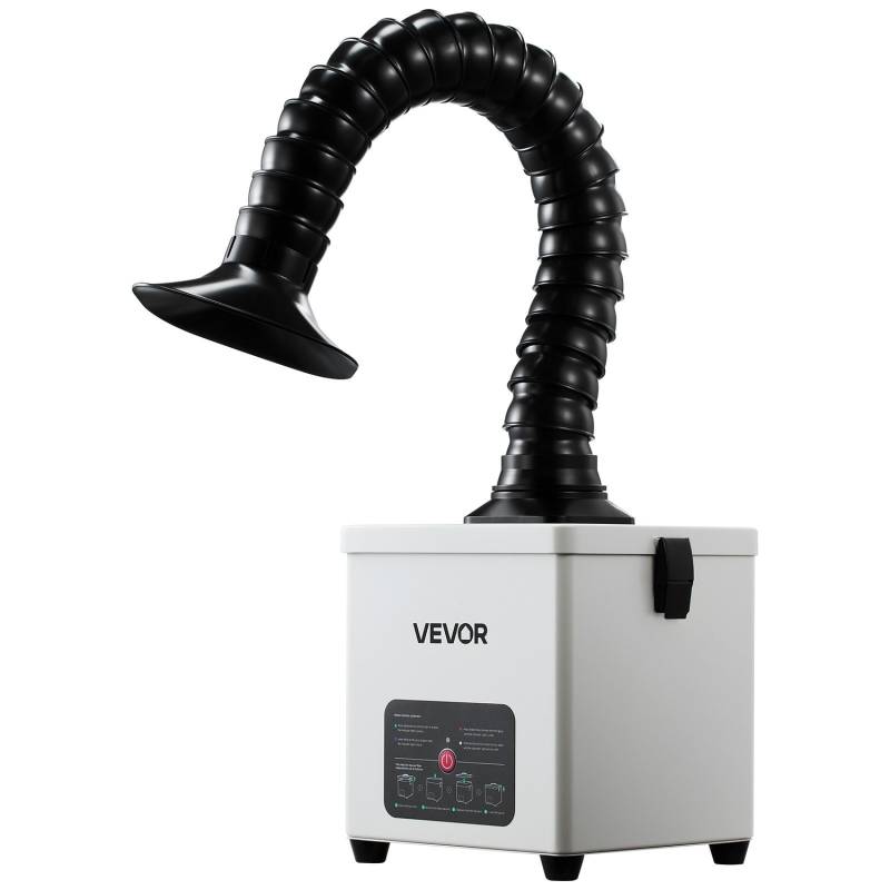 Litavimo dūmų ištraukiklis su 3 pakopų filtru0