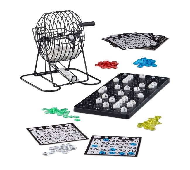 Bingo žaidimas su metaliniu narvu0