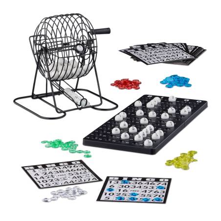 Bingo žaidimas su metaliniu narvu0