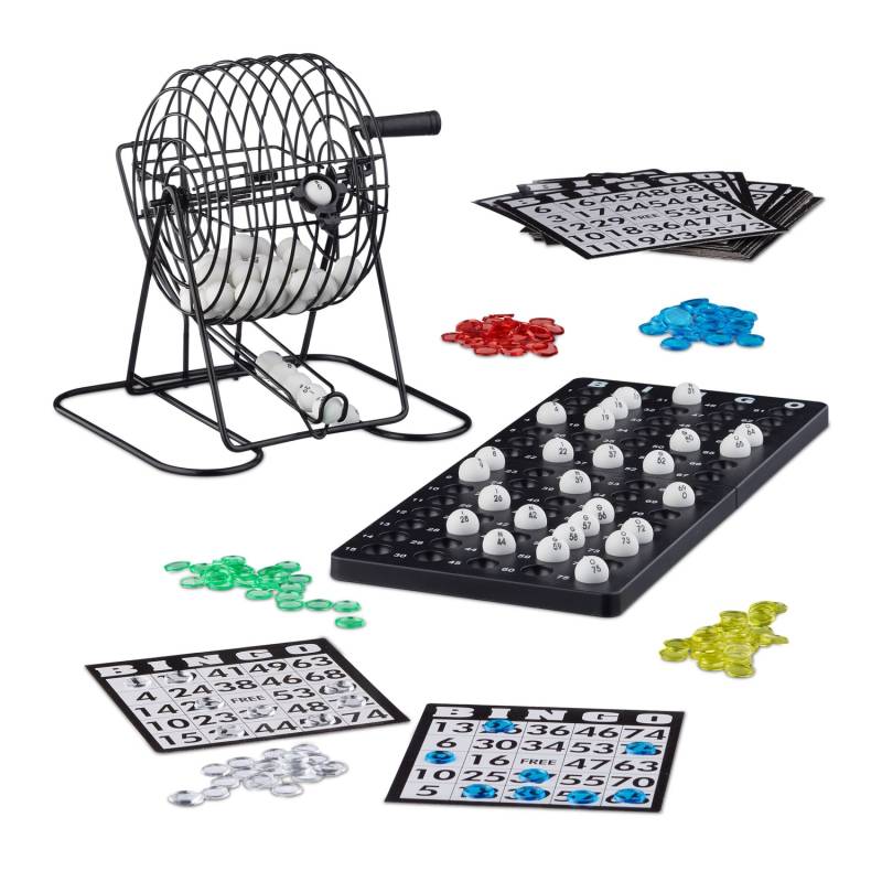 Bingo žaidimas su metaliniu narvu0