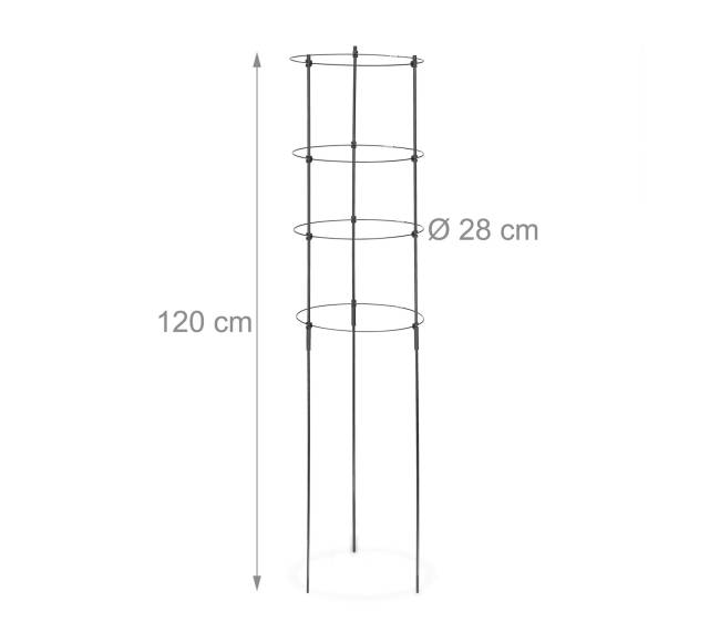 Pomidorų atrama 120cm, 5 vnt. rinkinys3
