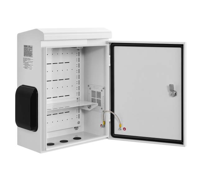 Lauko elektros skydelis su termostatu ir ventiliatoriumi0